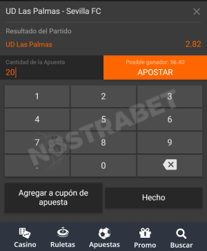 Betsson boleto de apuestas móvil