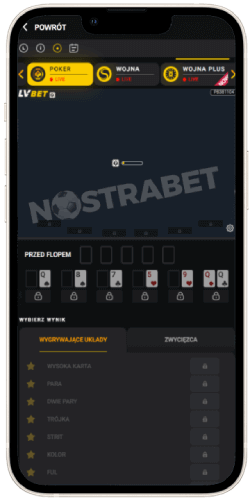 Gry aplikacji lvbet na iOS