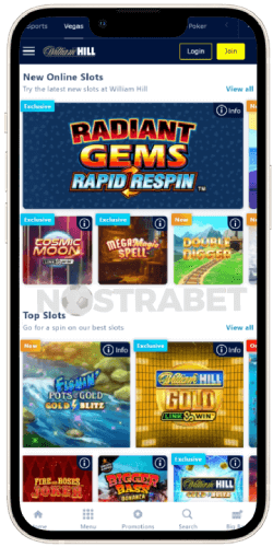 william hill ios app casino